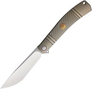 Rike Knife Framelock Bronze (3.25″)