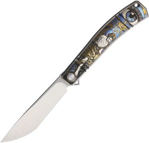 Rike Knife Framelock Engraved (3.25″)