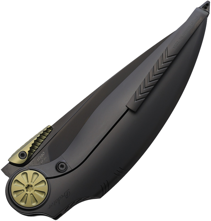 Rike Knife Predator Framelock DLC (3.75") Rike Knife Predator Framelock DLC (3.75")