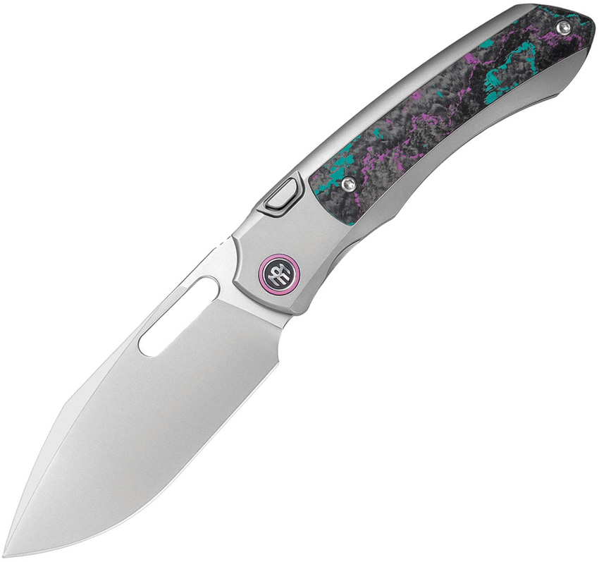 REMETTE Orca Button Framelock Ti/CF (3.38") REMETTE Orca Button Framelock Ti/CF (3.38")