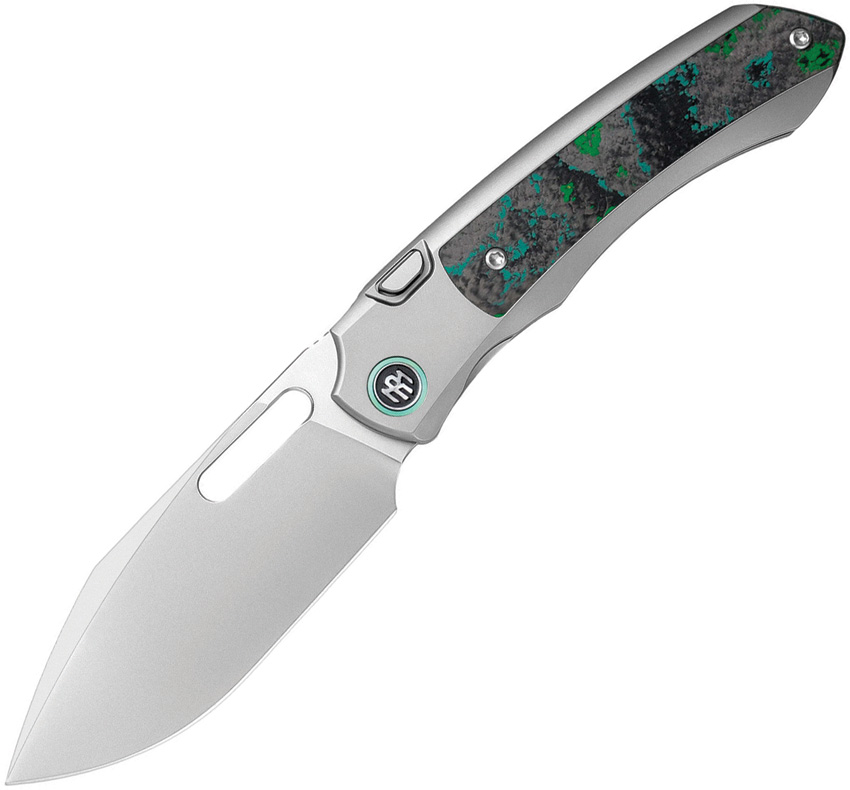 REMETTE Orca Button Framelock Ti/CF (3.38") REMETTE Orca Button Framelock Ti/CF (3.38")