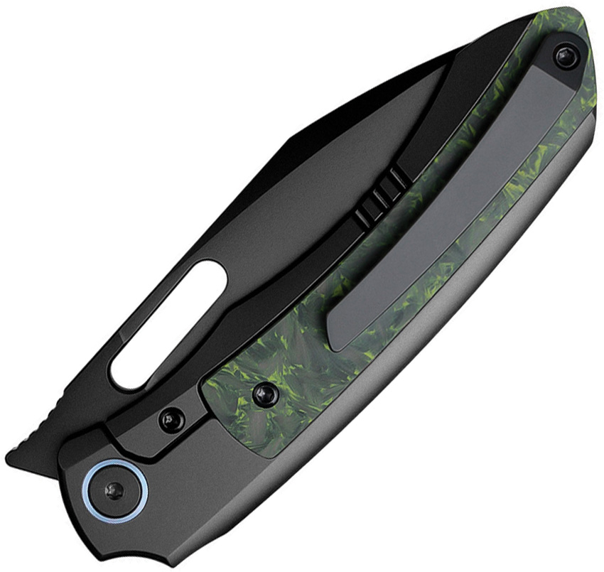 REMETTE Orca Button Framelock Ti/CF (3.38") REMETTE Orca Button Framelock Ti/CF (3.38")