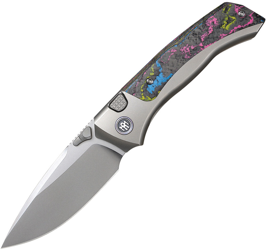 REMETTE Steed Button Framelock Camo Ca (3") REMETTE Steed Button Framelock Camo Ca (3")
