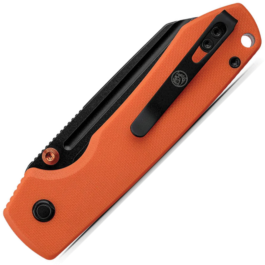 Vosteed Raccoon Top Linerlock Orange (3.25") Vosteed Raccoon Top Linerlock Orange (3.25")