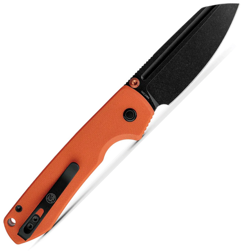 Vosteed Raccoon Top Linerlock Orange (3.25") Vosteed Raccoon Top Linerlock Orange (3.25")