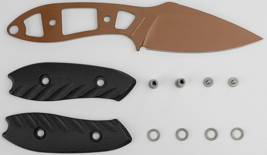 Vosteed Inferno Fixed Blade Black (3.5") Vosteed Inferno Fixed Blade Black (3.5")