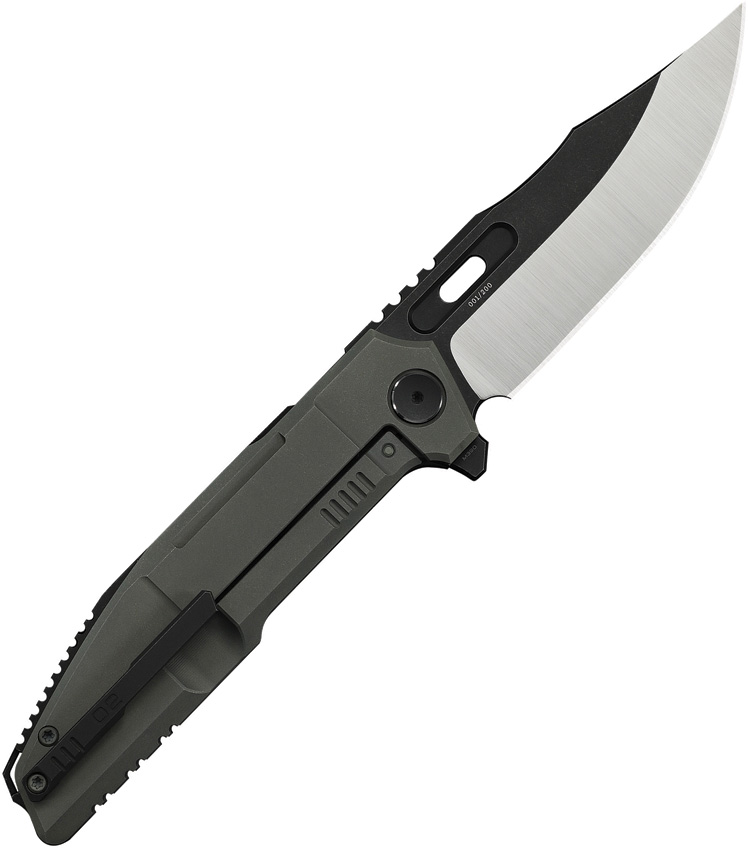 We Knife Co Ltd Barracks Framelock Olive (3.88") We Knife Co Ltd Barracks Framelock Olive (3.88")
