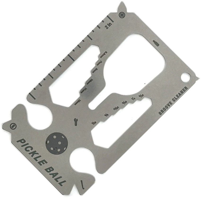 Zootility Pickle Ball 19 in 1 Tool Card Zootility Pickle Ball 19 in 1 Tool Card