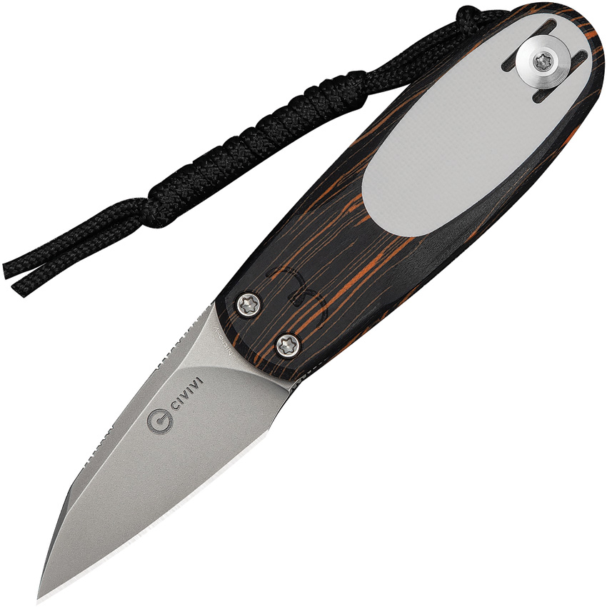 Civivi Purr Slip Joint Org/Blk (1.88") Civivi Purr Slip Joint Org/Blk (1.88")