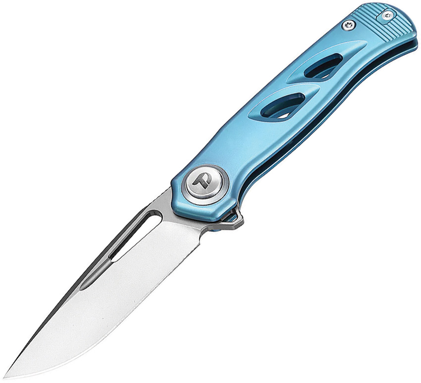 Dreamtech D4260BL Button Lock Ti Blue (3.13") Dreamtech D4260BL Button Lock Ti Blue (3.13")