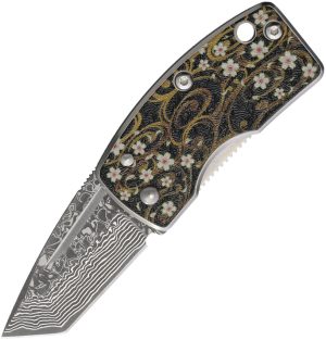 G.Sakai Money Clip Framelock Sakura (1″)