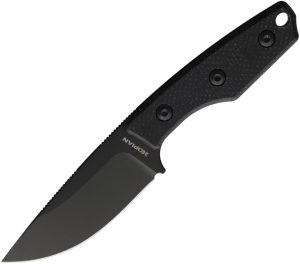 Hopian Morrow Fixed Blade Black (3″)