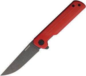 Hopian Clave Linerlock Red (3.25″)