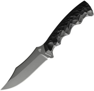 Iron Ethos Darkthorn Fixed Blade Black (4″)