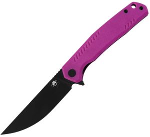 Klaken Knives Flint Linerlock Black (3.38″)
