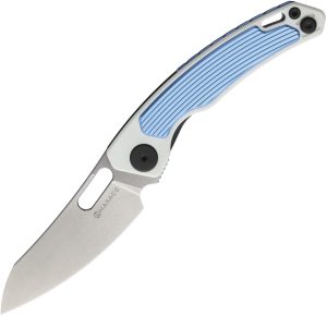 Maxace Black Mirror S Linerlock Blu (3.38″)