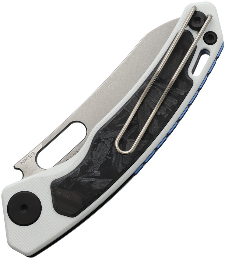 Maxace Black Mirror S Linerlock CF (3.38") Maxace Black Mirror S Linerlock CF (3.38")