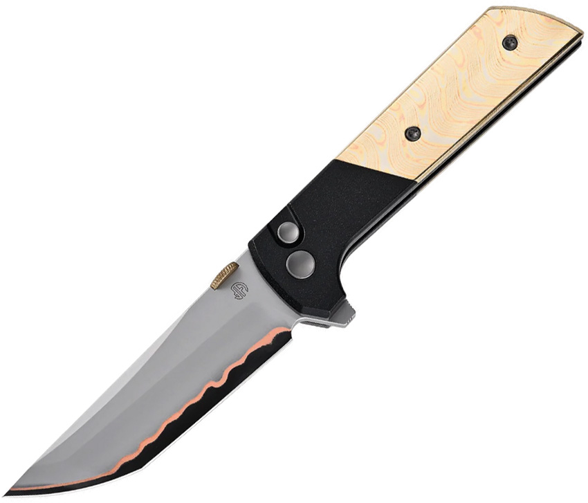 North Mountain Blade Chop2 Button Lock Copper Dama (3.5") North Mountain Blade Chop2 Button Lock Copper Dama (3.5")