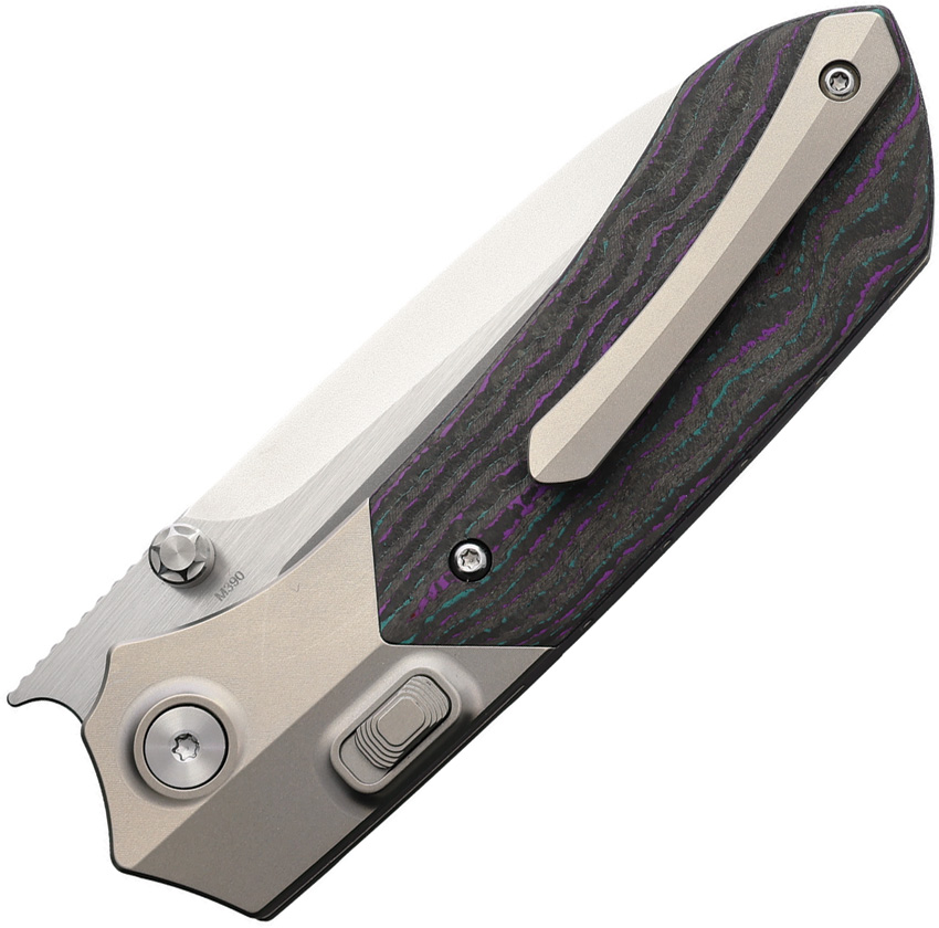 REMETTE Meteor Button Linerlock Jazzy (3.38") REMETTE Meteor Button Linerlock Jazzy (3.38")