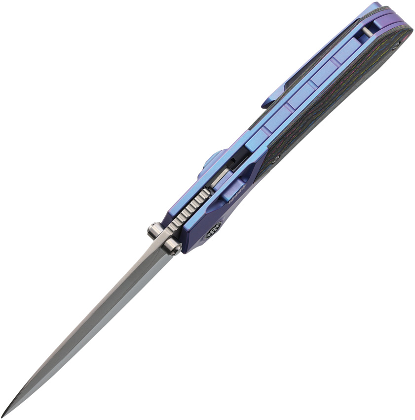 REMETTE Meteor Button Linerlock Warr (3.38") REMETTE Meteor Button Linerlock Warr (3.38")