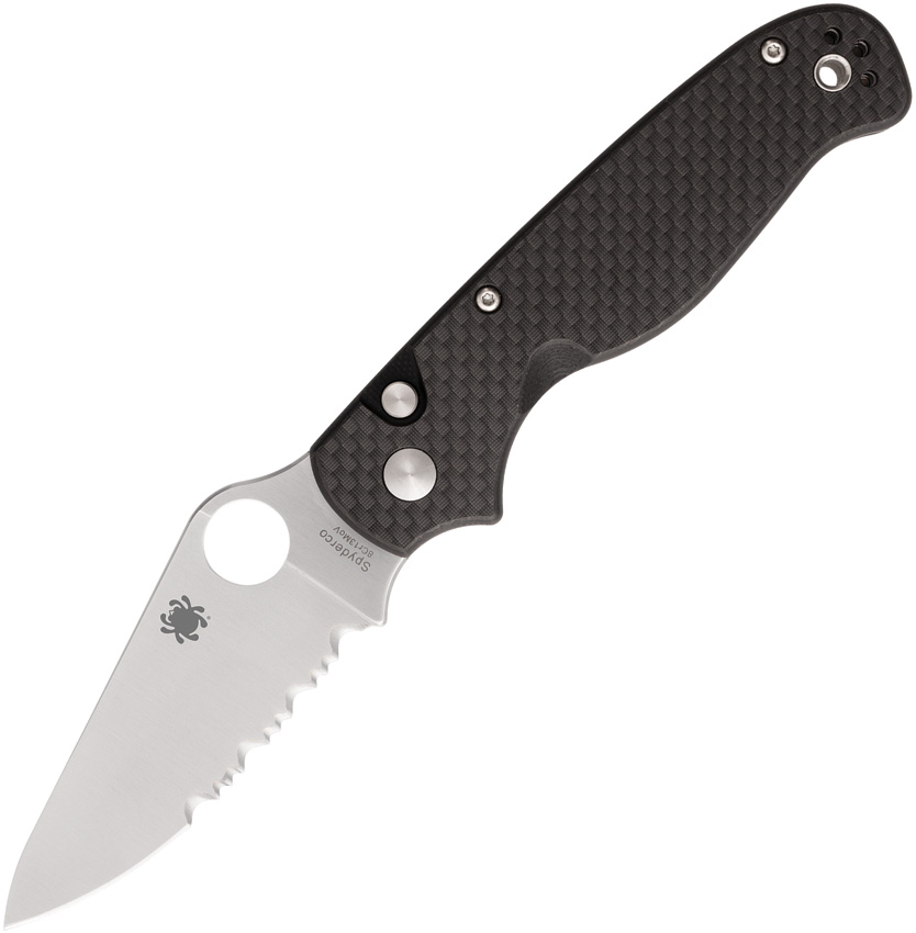 Spyderco ButtonUp Button Lock CF (3.25") Spyderco ButtonUp Button Lock CF (3.25")