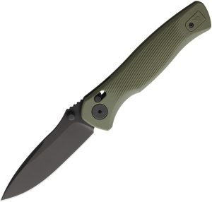 Spartan Blades Eleos Crossbar Lock PVD Grn (3.63″)