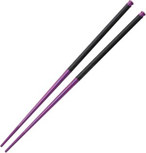 Spartan Blades Chopstick Set Purple Ti