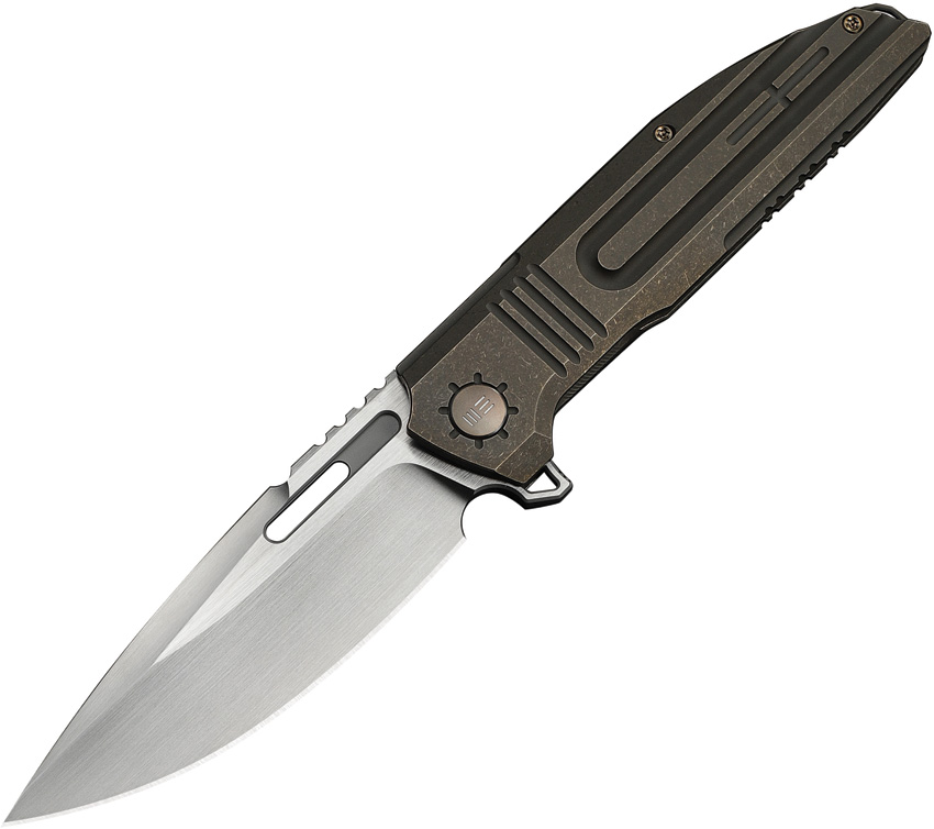 We Knife Co Ltd Tracks Framelock Bronze (3.88") We Knife Co Ltd Tracks Framelock Bronze (3.88")