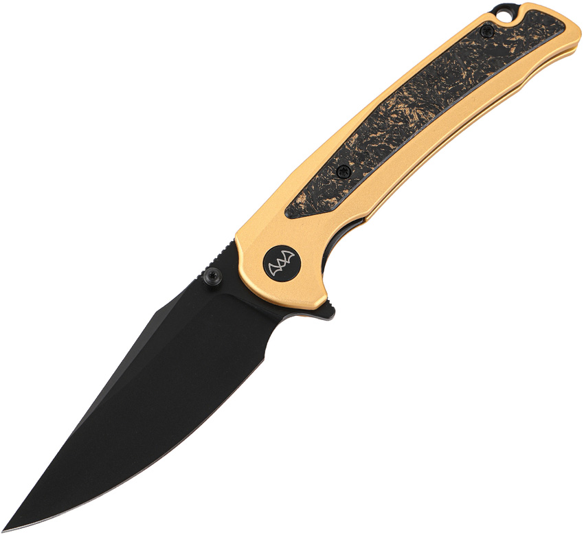 WIXCO Scort Linerlock Gold/CF (3.63") WIXCO Scort Linerlock Gold/CF (3.63")