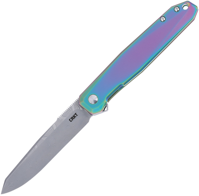 CRKT Facet Framelock Iridescent ti (3.38") CRKT Facet Framelock Iridescent ti (3.38")