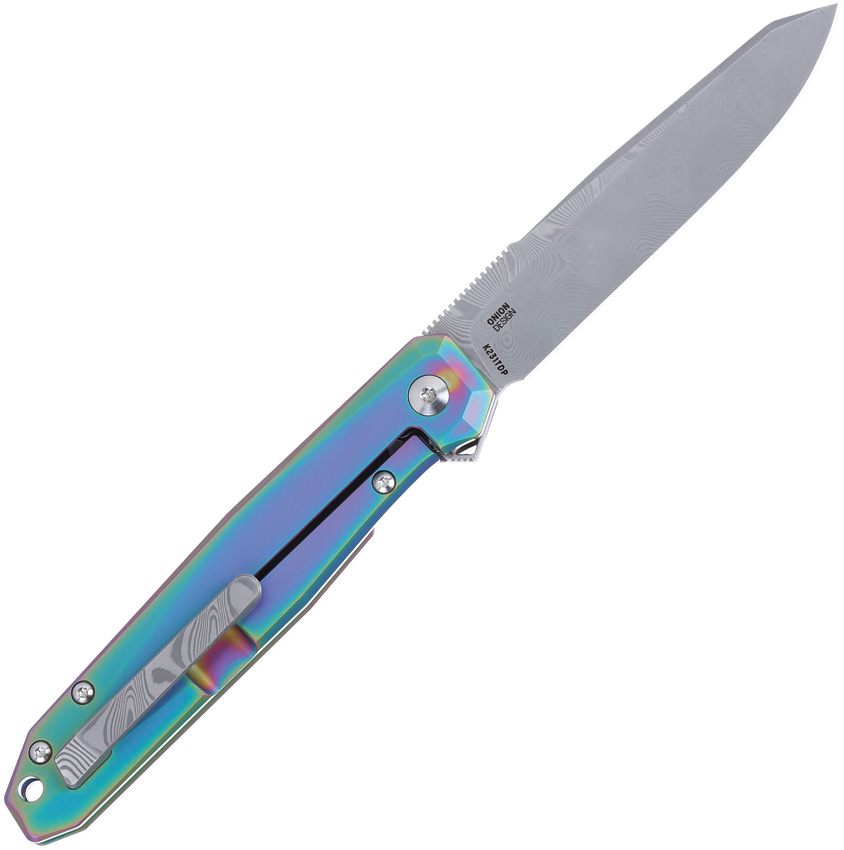 CRKT Facet Framelock Iridescent ti (3.38") CRKT Facet Framelock Iridescent ti (3.38")