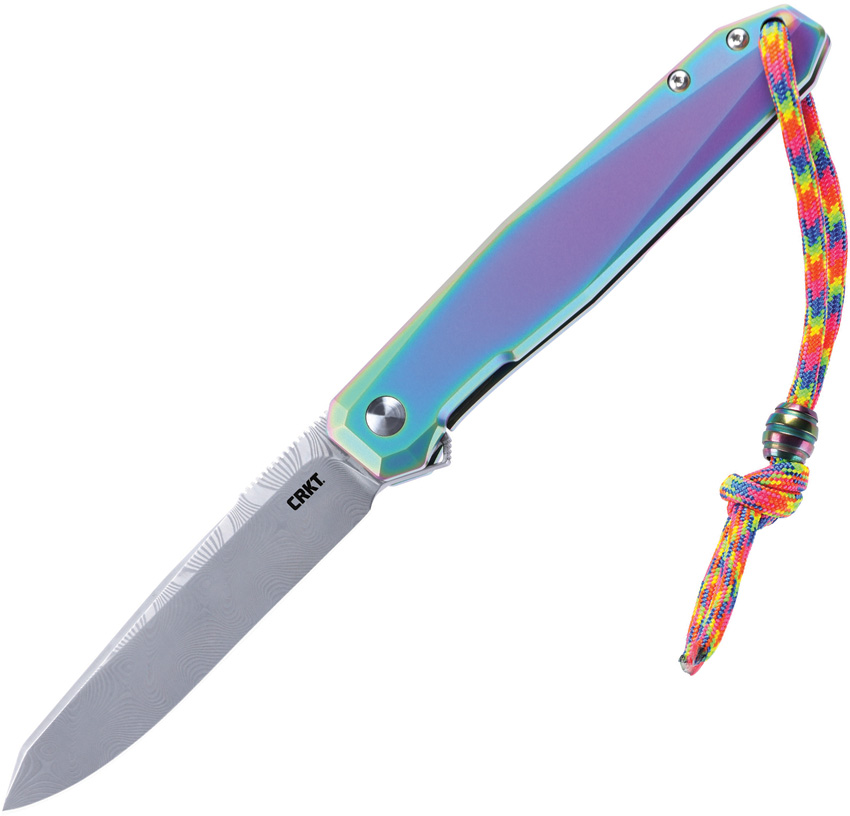 CRKT Facet Framelock Iridescent ti (3.38") CRKT Facet Framelock Iridescent ti (3.38")