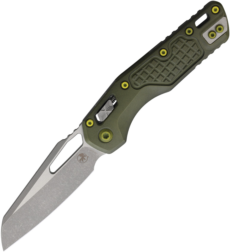 Microtech MSI Ram-Lok Grenade Grn (3.75") Microtech MSI Ram-Lok Grenade Grn (3.75")