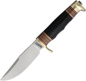 Marbles Black Micarta Finger Groove Sk (4.5″)