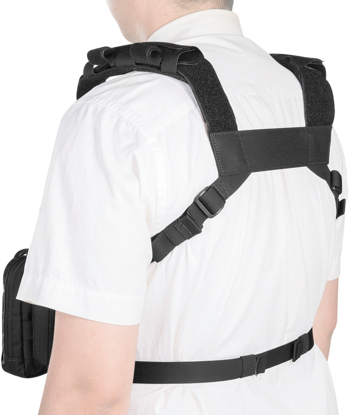 Tasmanian Tiger Modular Chest Rig 4xM4 Blk Tasmanian Tiger Modular Chest Rig 4xM4 Blk