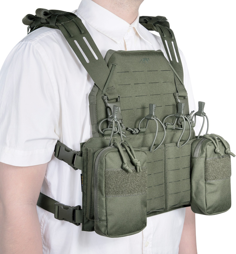 Tasmanian Tiger Modular Chest Rig 4xM4 Olv Tasmanian Tiger Modular Chest Rig 4xM4 Olv