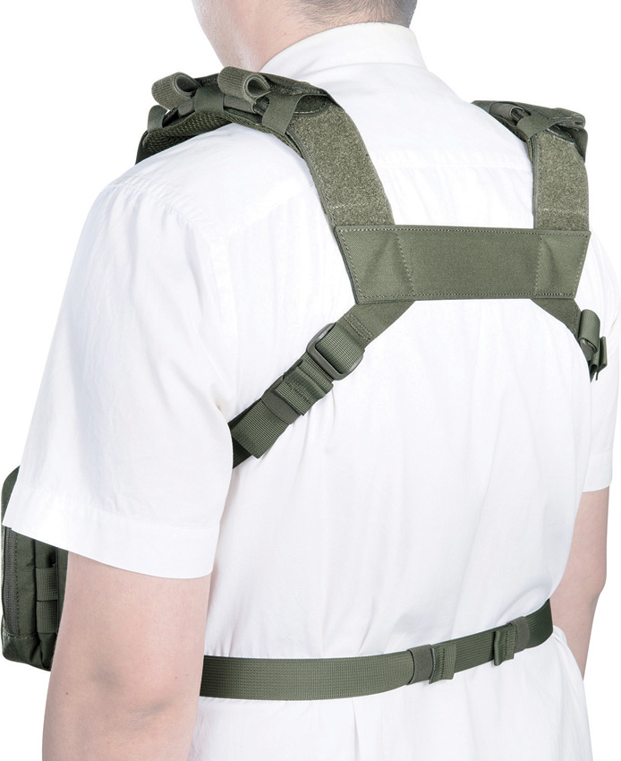 Tasmanian Tiger Modular Chest Rig 4xM4 Olv Tasmanian Tiger Modular Chest Rig 4xM4 Olv