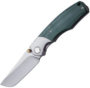 Vixino Knives Baby Bronto Framelock Green (3.25″)