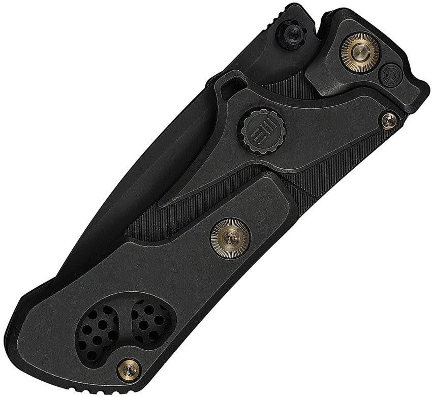 We Knife Co Ltd NexoMorph Button Lock Blk (3") We Knife Co Ltd NexoMorph Button Lock Blk (3")