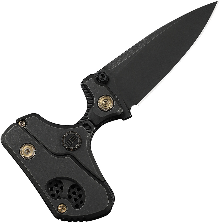 We Knife Co Ltd NexoMorph Button Lock Blk (3") We Knife Co Ltd NexoMorph Button Lock Blk (3")