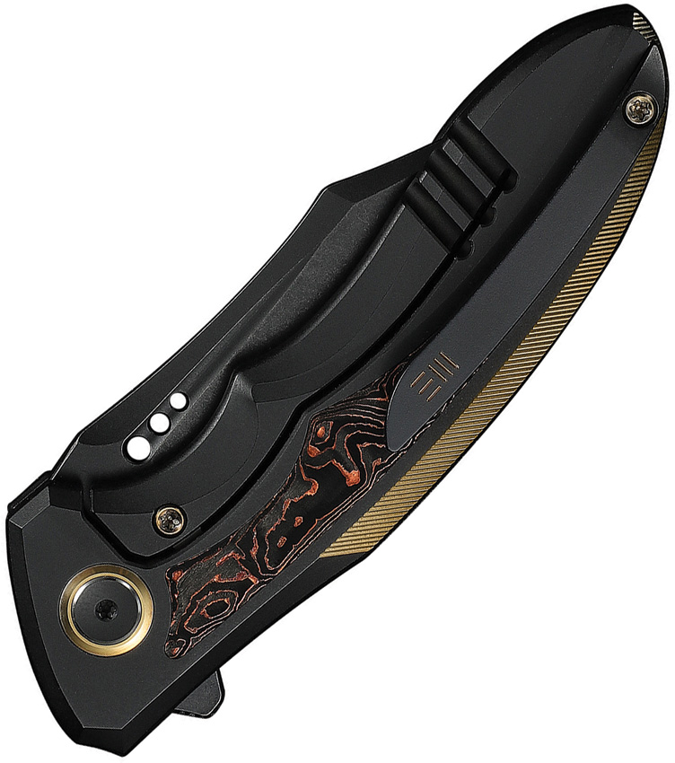 We Knife Co Ltd VARG Framelock Copper CF (3") We Knife Co Ltd VARG Framelock Copper CF (3")