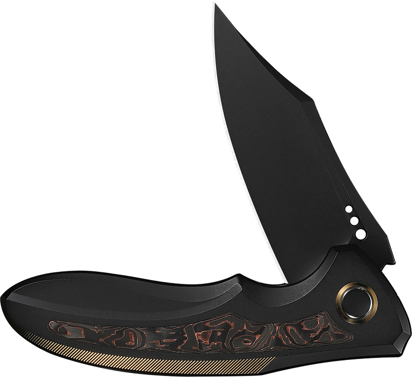 We Knife Co Ltd VARG Framelock Copper CF (3") We Knife Co Ltd VARG Framelock Copper CF (3")