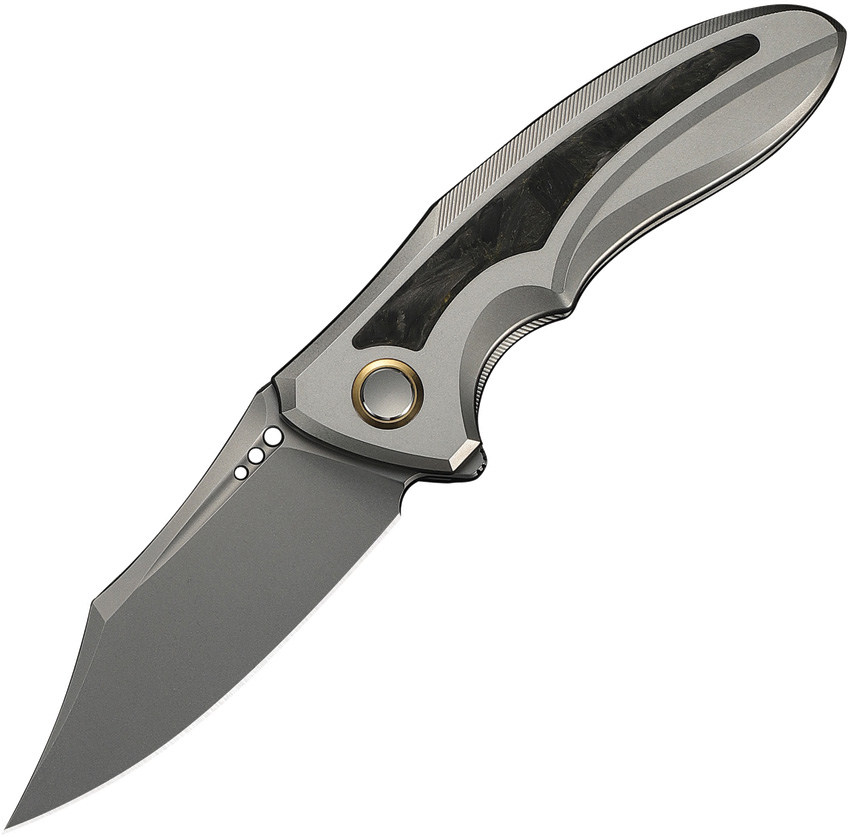 We Knife Co Ltd VARG Framelock Blk/Ylw CF (3") We Knife Co Ltd VARG Framelock Blk/Ylw CF (3")