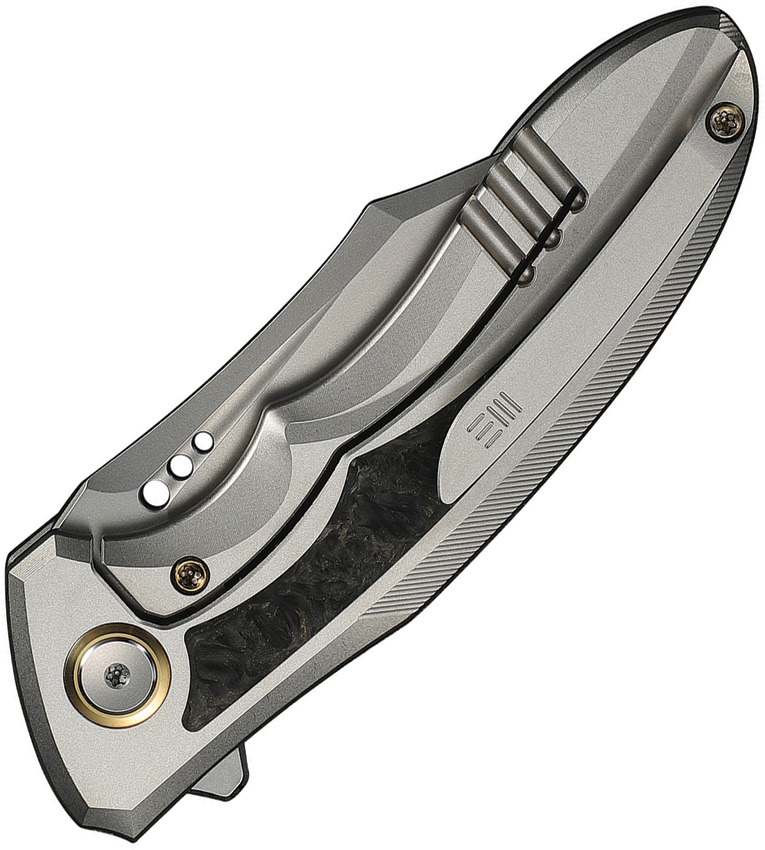 We Knife Co Ltd VARG Framelock Blk/Ylw CF (3") We Knife Co Ltd VARG Framelock Blk/Ylw CF (3")