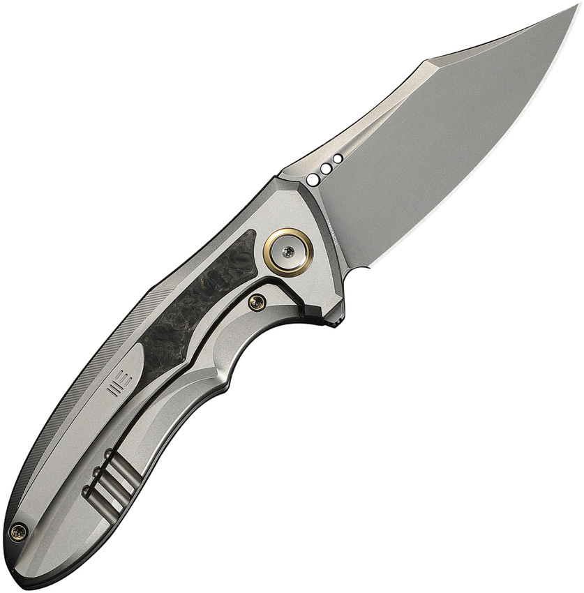 We Knife Co Ltd VARG Framelock Blk/Ylw CF (3") We Knife Co Ltd VARG Framelock Blk/Ylw CF (3")