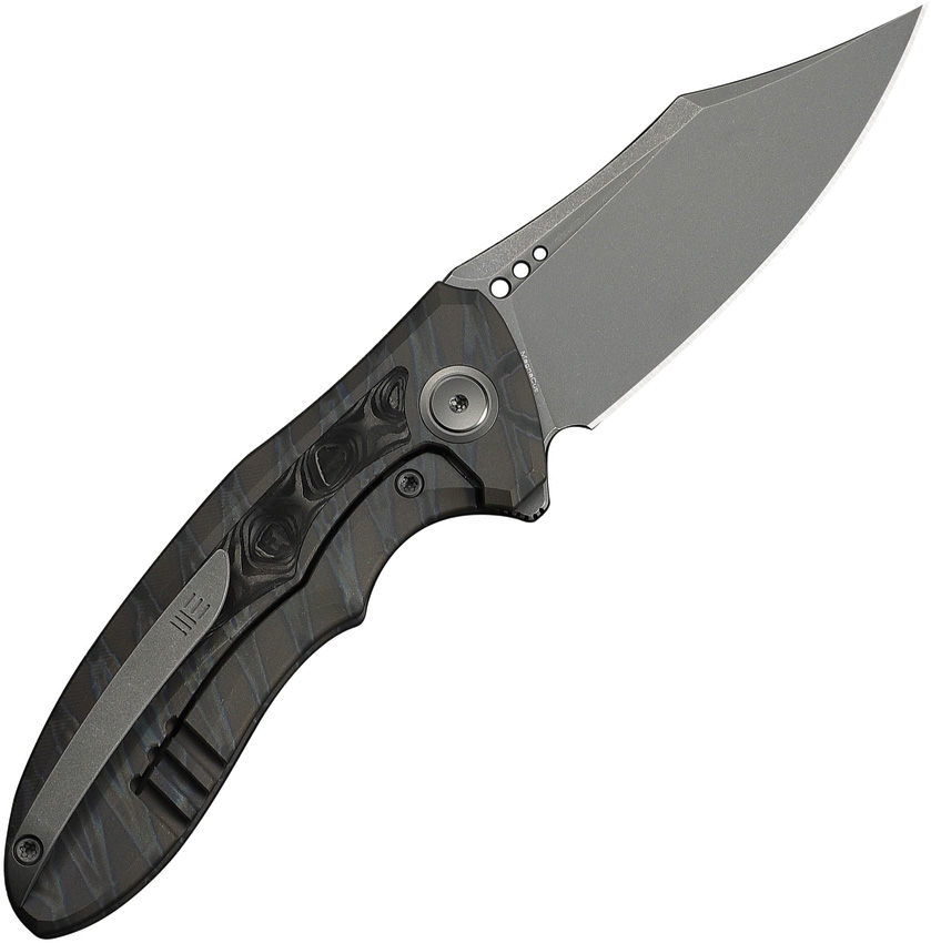 We Knife Co Ltd VARG Framelock Blk Rose (3") We Knife Co Ltd VARG Framelock Blk Rose (3")