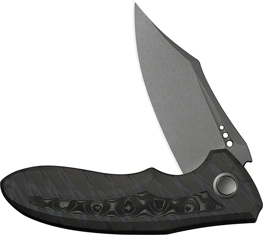 We Knife Co Ltd VARG Framelock Blk Rose (3") We Knife Co Ltd VARG Framelock Blk Rose (3")