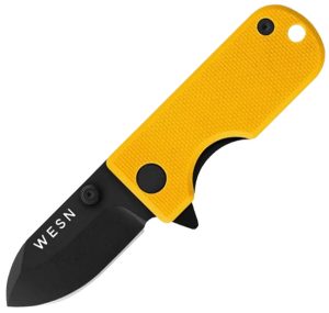 Wesn Goods Microblade Framelock Yellow (1.5″)