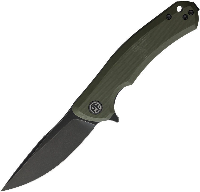 Petrified Fish PFP17 Warrior V2 Linerlock Gre (3.75") Petrified Fish PFP17 Warrior V2 Linerlock Gre (3.75")