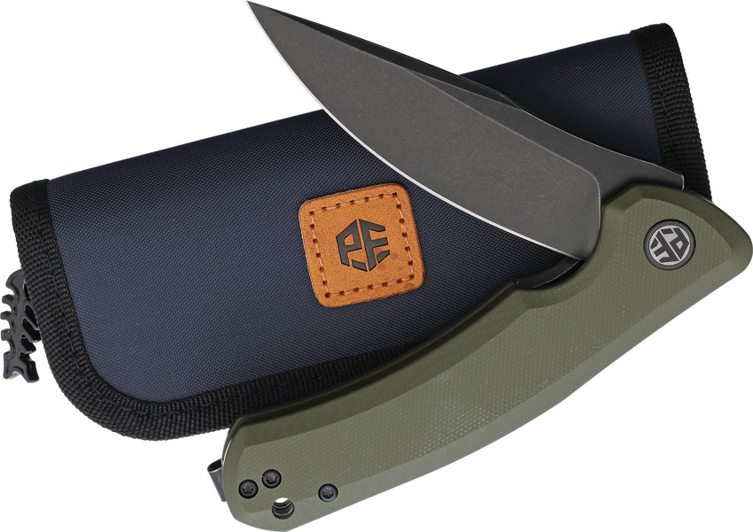 Petrified Fish PFP17 Warrior V2 Linerlock Gre (3.75") Petrified Fish PFP17 Warrior V2 Linerlock Gre (3.75")